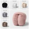 Solid Color Imitation Fur Plush Earmuffs Folding Foldable Ear Cover Comfortable Ear Muffs  Student