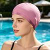 Yousheng Waterproof Adults Cloth Swim Cap, Men Women Swimming Pool Hat, Non-slip Breathable Bathing Cap for Swimming, Water
