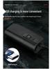 Super Bright Rechargeable Aluminum Bike Front Light with Power Display