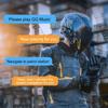 P20 Motorcycle Helmet Headset Bluetooth Hands Free Call Waterproof 500m Intercomunicador Speaker Earphone Wireless Phone Earphone 1000mAh With RGB