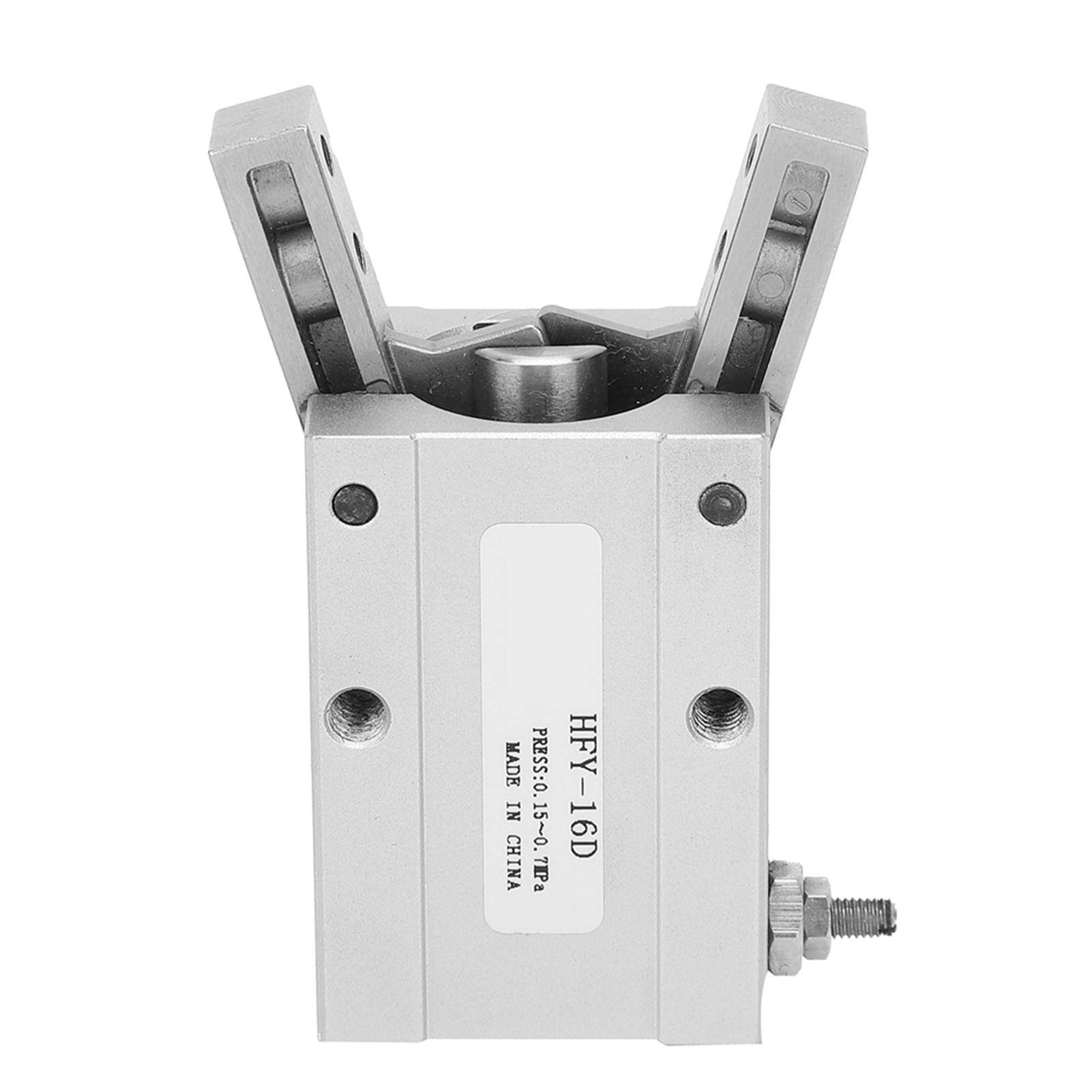 

Pneumatic Air Gripper Finger Cylinder HighStrength Clip Industrial Accessories HFY16