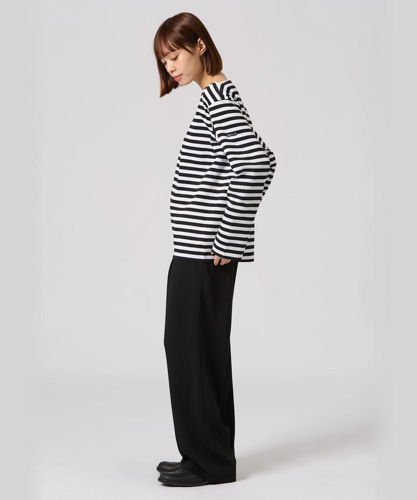 agnes Striped Black b. T-shirt, Unisex, J008, Medium,