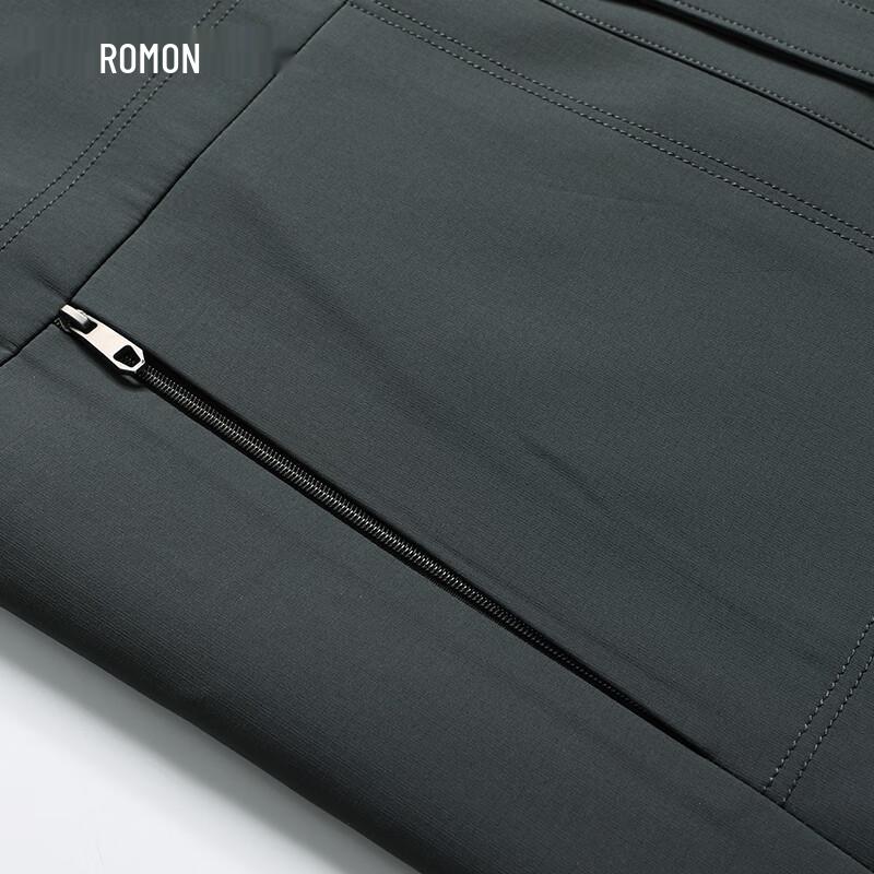 ROMON Men's Business Casual Lapel Jacket