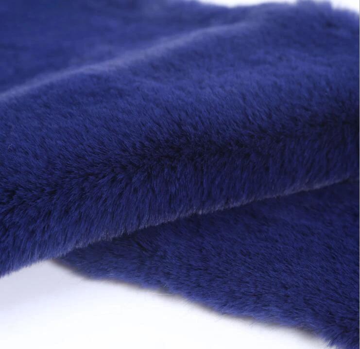 50x170cm Thickened Imitation Rabbit Plush Fabric Fur 2cm Soft Faux Fur Fabric DIY Collar Of Coat/Clothing Accessories/Scarves