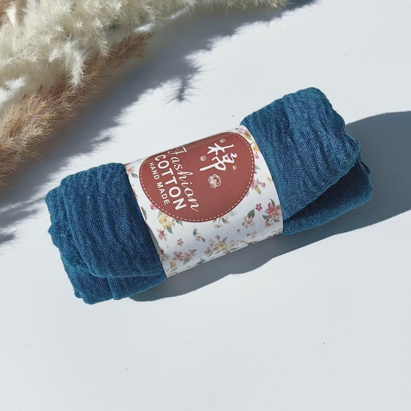Monochrome Cotton And Linen Scarf, Beard Headscarf, Crumpled Scarf, Shawl, One Piece Will Be Sent On Behalf Of Wj01.