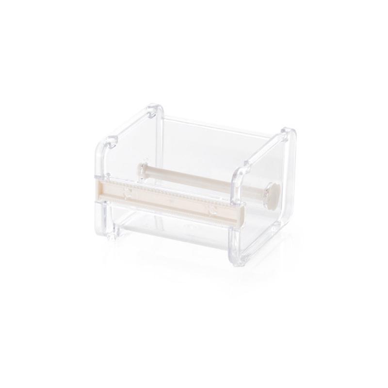 1 Pc Washi Tape Special Creative Cutter Office Stationery Sorting Ledger Transparent Tape Holder Storage Cutter Box