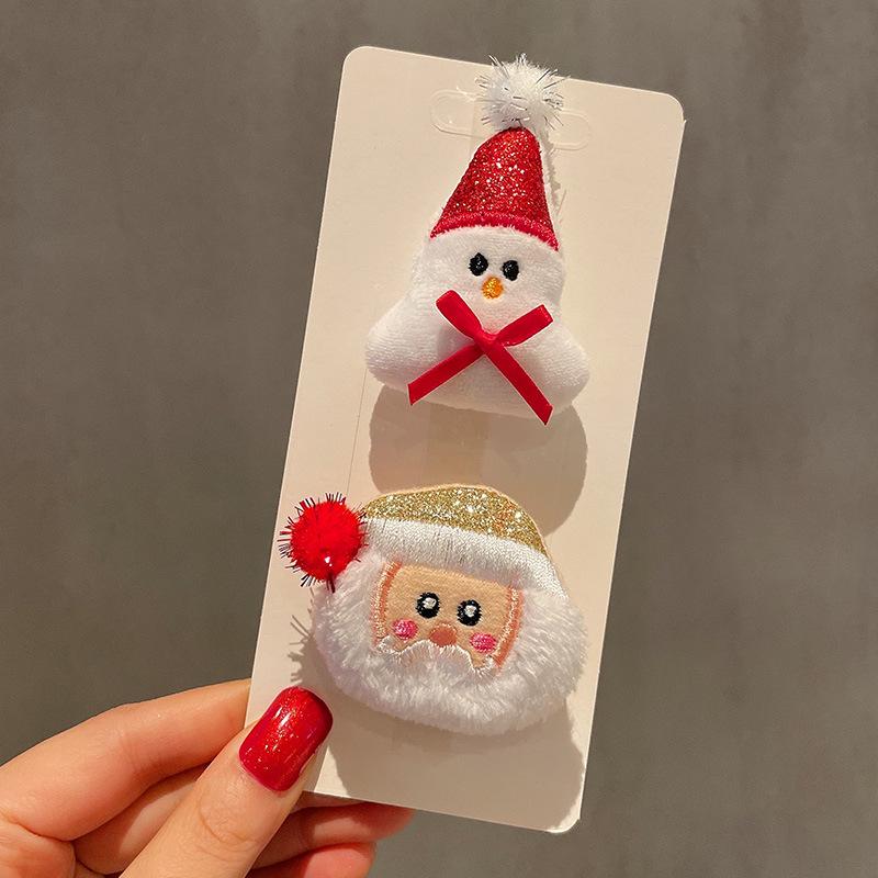 Reindeer Snowman Christmas Brooch Pin for Women - Holiday Gift & Decoration