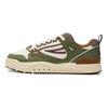 Fila Slam Cuir Antidérapant Durable Chaussures de Skate Basses Homme Baskets Blanc Vert F12M321203FTO