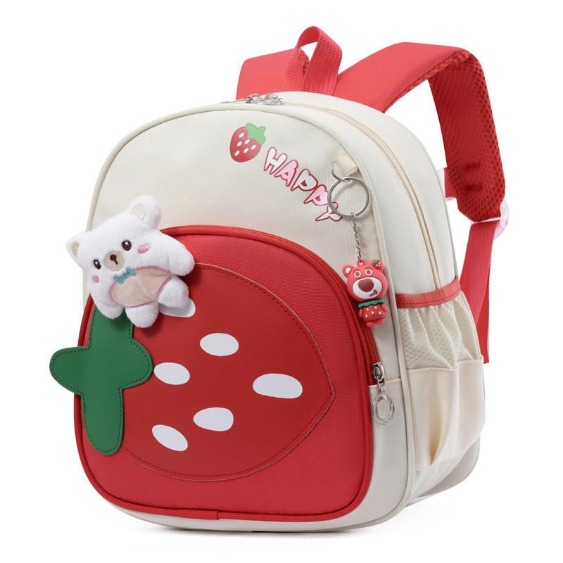 New Trendy Children Bag Oxford Fabric Ventilated Burden-reducing Kids School Backpack Cartoon Rabbit