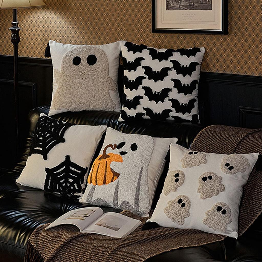 Halloween Pillowcase, Comfortable Pillow, Home Decoration Pillow, Suitable For Sofa, Bed, Car
