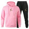 Novo Conjunto de Moletom Esportivo Masculino Estilo Europeu-Americano Outono/Inverno