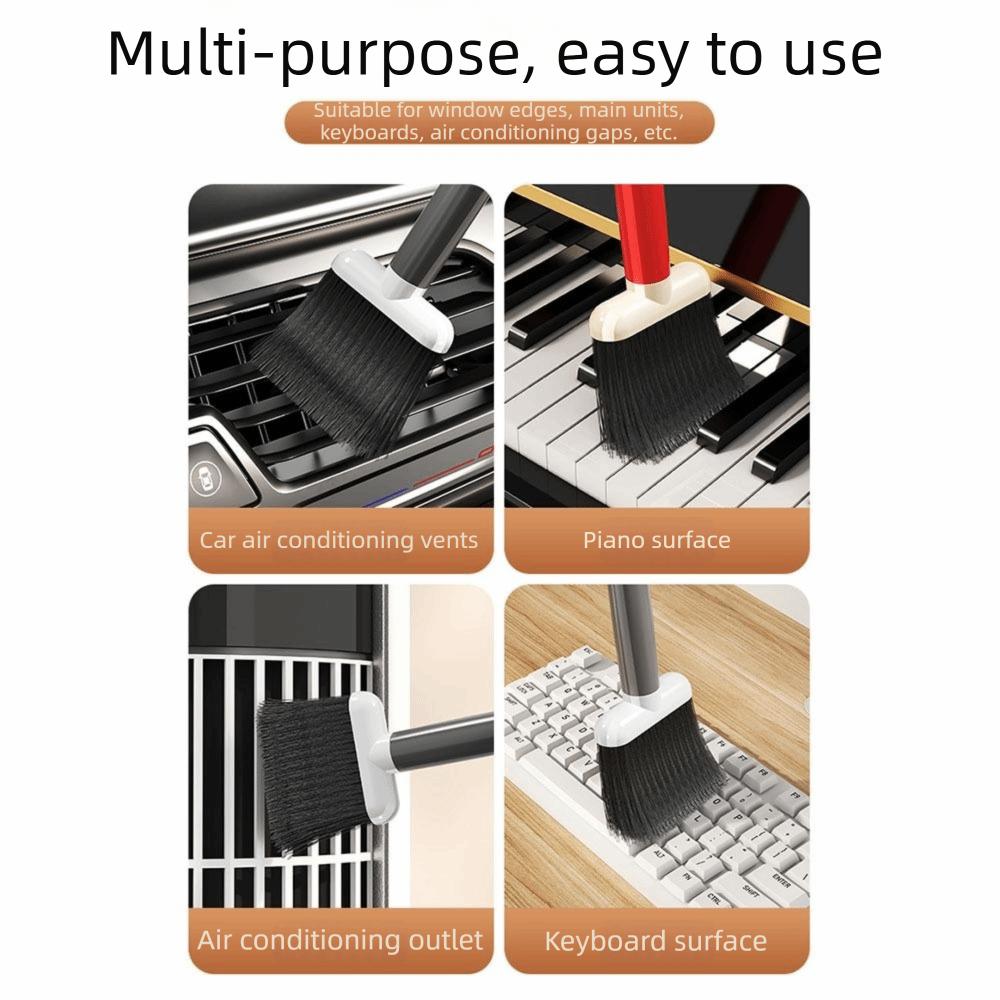 Soft Bristle Hand Dusting Brush Multi-functional Cleaning Brush Gap Brush Window Slot