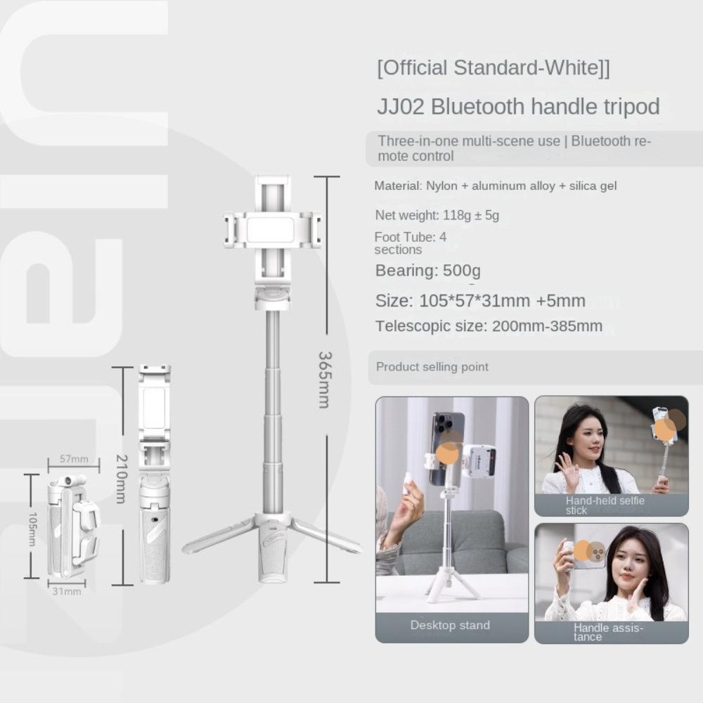 Adjustable Mini Phone Holder 3-in-1 Remote Selfie Stick Tripod Multifunctional Phone Tripod