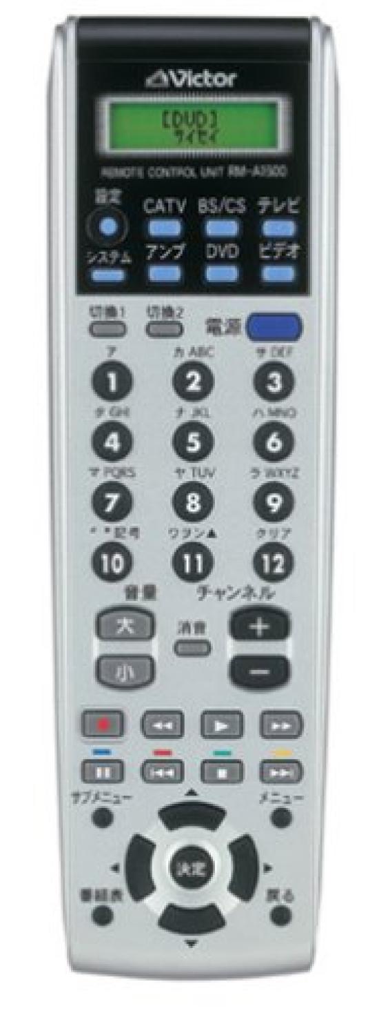 

Пульт дистанционного управления кинотеатром JVC Kenwood Victor RM-A1500