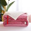 Double-Layer Thick Fleece Blanket Coral Velvet Throw Bed Office Sofa All Season Soft Warm