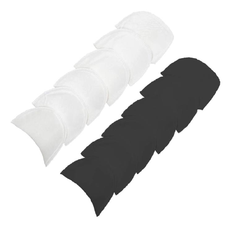 5 Pairs Shoulder Pad Sewing Shoulder Pad for Tshirt Clothes Suit Coat Jackets High Low Shoulders