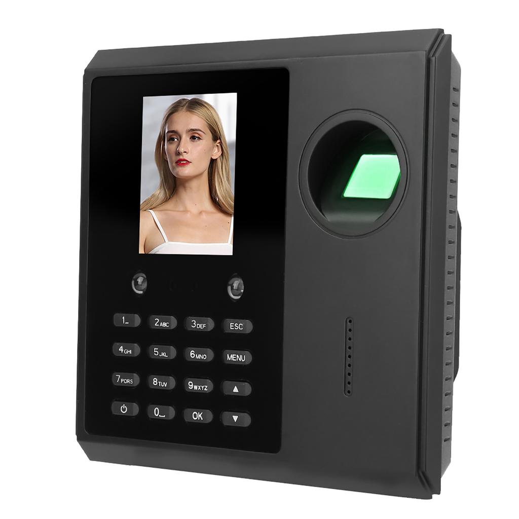 2.5in Face Fingerprint Time Attendance Access Control Machine w/ Network Interface