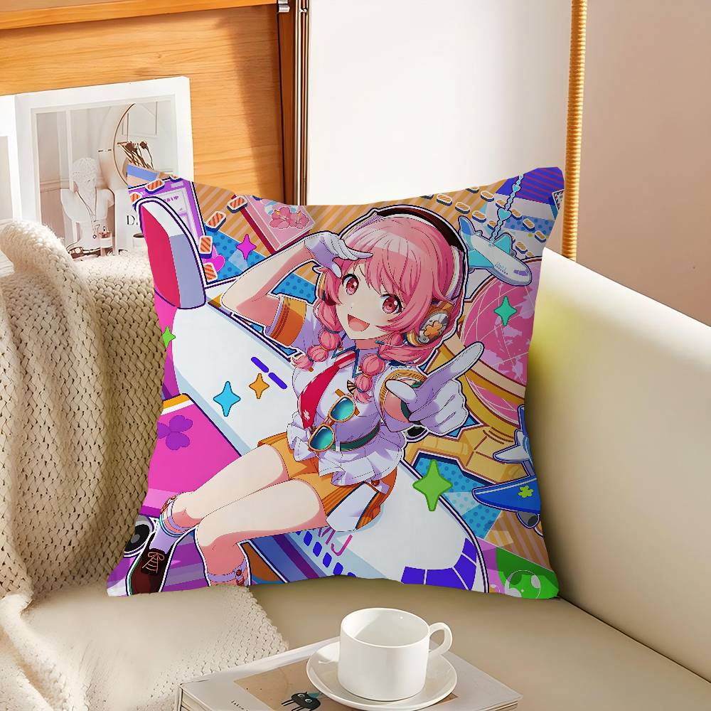 A-Айри Момои Мультяшная Наволочка Декоративная Подушка Диван Домашний Декор Чехол Наволочки 12x12Inch