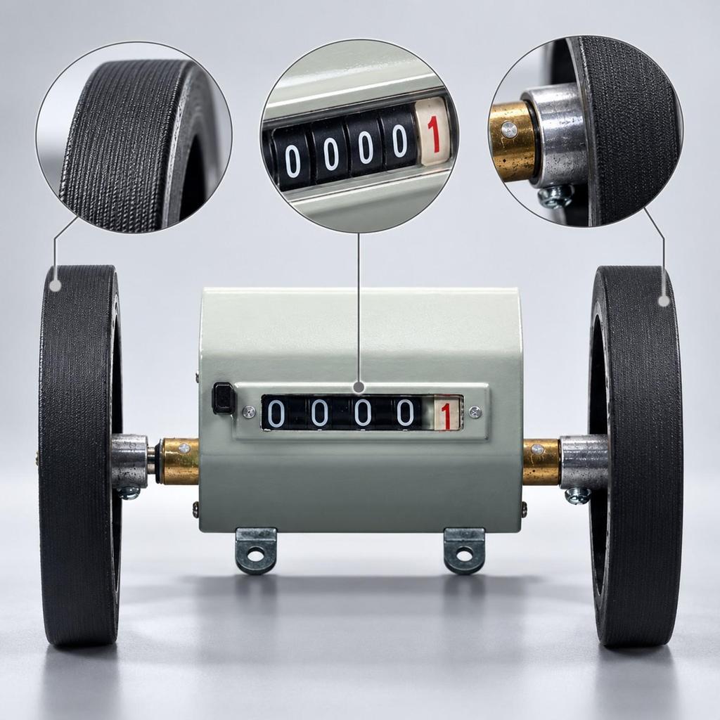 RollerType Counter with Reset Simple to Read FiveDigit Length Resettable for Production Line