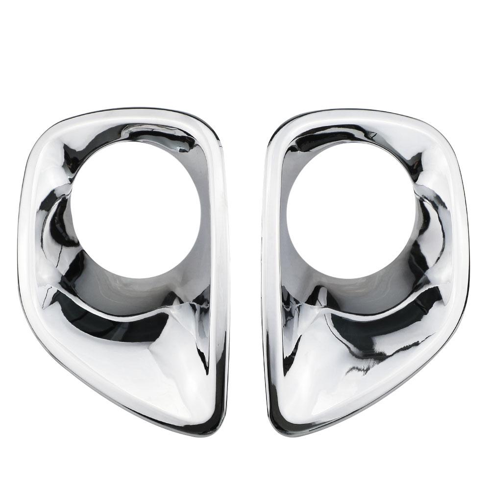 

Для Toyota RAV4 2013 2014 2015 Наклейка на переднюю противотуманную фару 2 шт. Накладка для украшения автомобильных фар 2Pcs silver