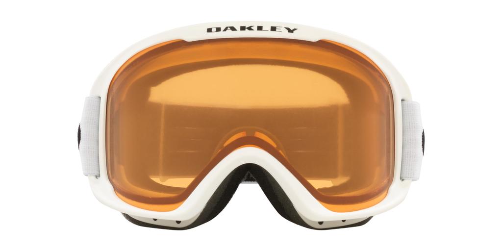 Oakley O Frame Pro M Matte One Size 2.0 Goggles, White/Persimmon Lens,