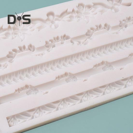 Formă portabilă pentru patiserie, de lungă durată, cu flori ușoare, cu borduri de viță de vie