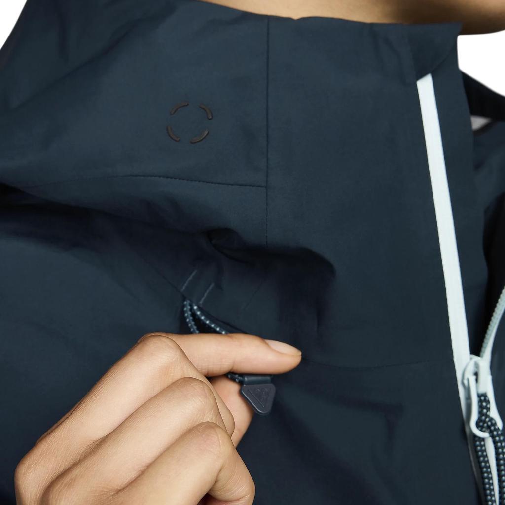 Nike ACG Misery Ridge Windproof Waterproof Loose Comfortable Hooded Zip Jacket Unisex Jackets Navy-Blue Denim-Blue Turquoise FV8641-478