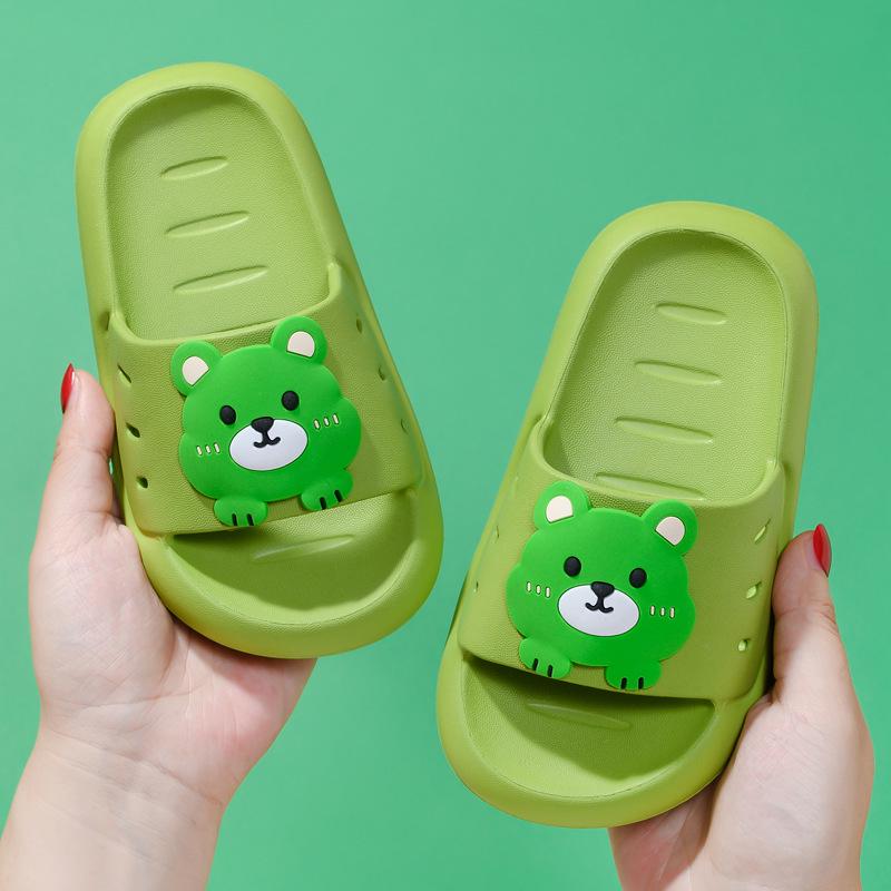 Sommer Kinder Rutschfeste Cartoon Sandalen: Geruchsresistent, Weiche Sohle für Baby- und Kleinkinder Jungen und Mädchen - Ideal für Zuhause und den Außenbereich.