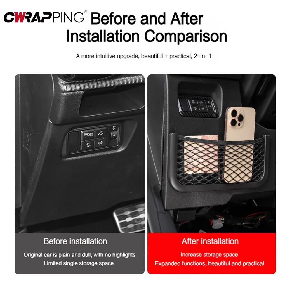 Car Organizers Car Storage Bag Mesh Multi Function Interior Accessories Supplies Trunk Box Organizer Automobiles Parts