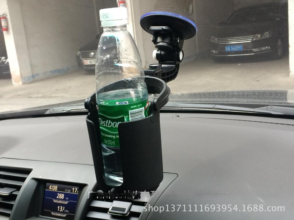 Car Water Cup Holder Car Drink Holder Coffee Barrel MUG CUP Car Suction Cup Mobile Phone Holder Adjustable for TESLA MODEL 3