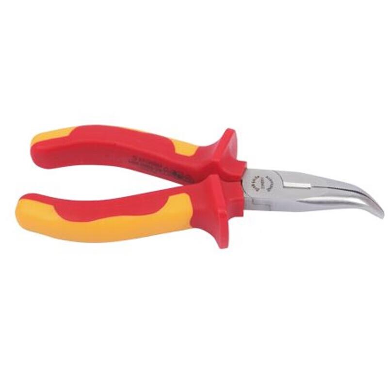 Gangdun 6-inch VDE Insulated Bent Nose Pliers