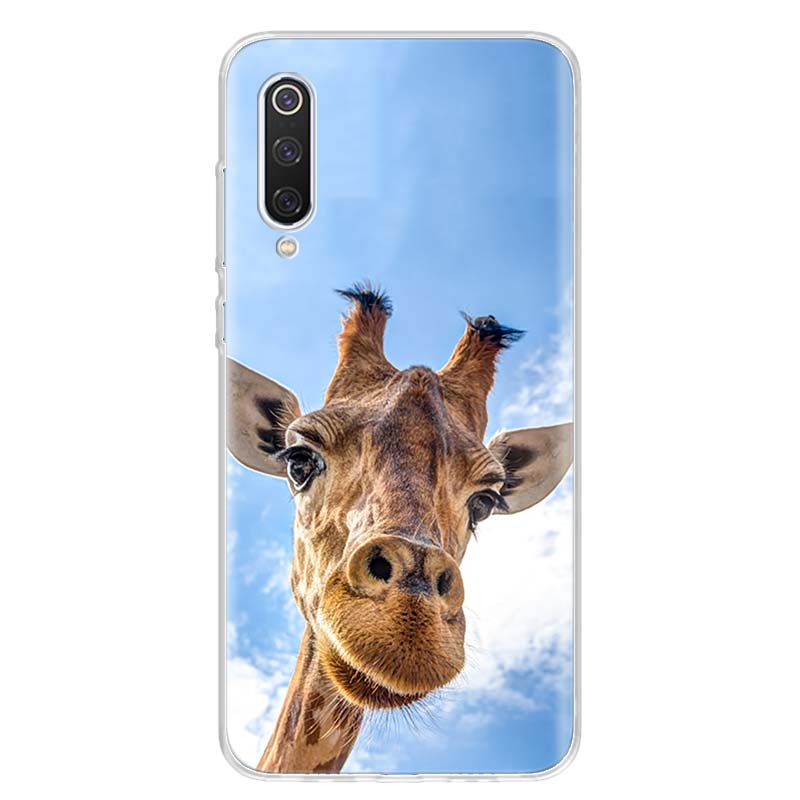 Giraffe Anime Cute Cover Phone Case For Xiaomi Redmi Note 14 13 12 12S 11 Pro Plus 11S 10 10S 11T 11E Soft Transparent Shell Cov