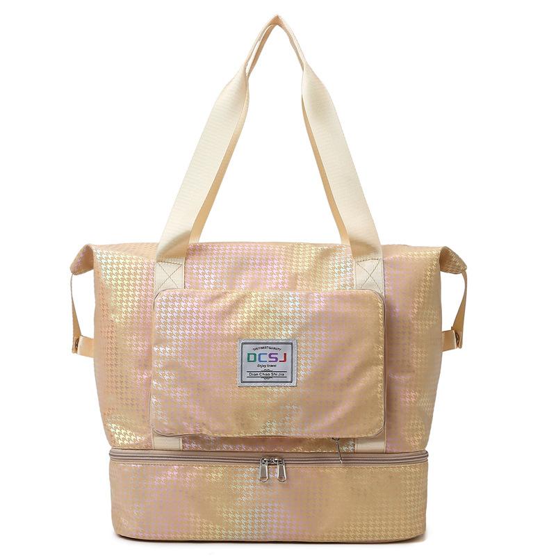 New Travel Bag Foldable Storage Bag Large-capacity Sports Yoga Fitness Bag Short-distance Business Trip Labor Bag