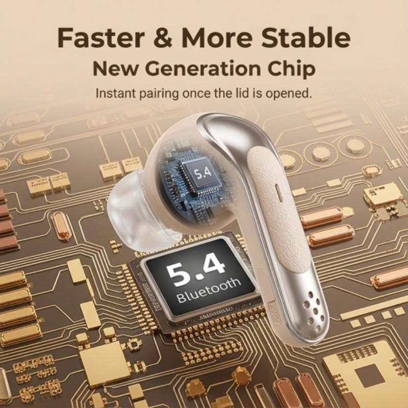 Bluetooth Earphones TWS HIFI Mic Headset Wireless Earbuds For Phone Sports Headphones LED Display Gaming Music Earphone