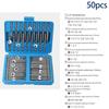 36/50PCS Extended Batch Head Rod Set Cross Word Lengthened Screwdriver Bit Extension Rod Batch Head Electric Drill Set Tool