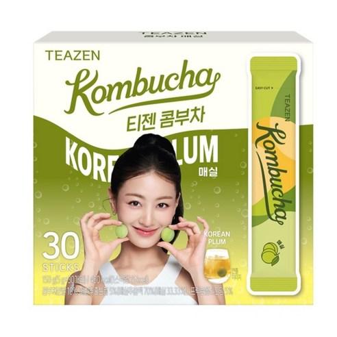 TEAZEN Kombucha Koreai Zöld Szilva Íz 5g x 30 Tasak 1ea beige