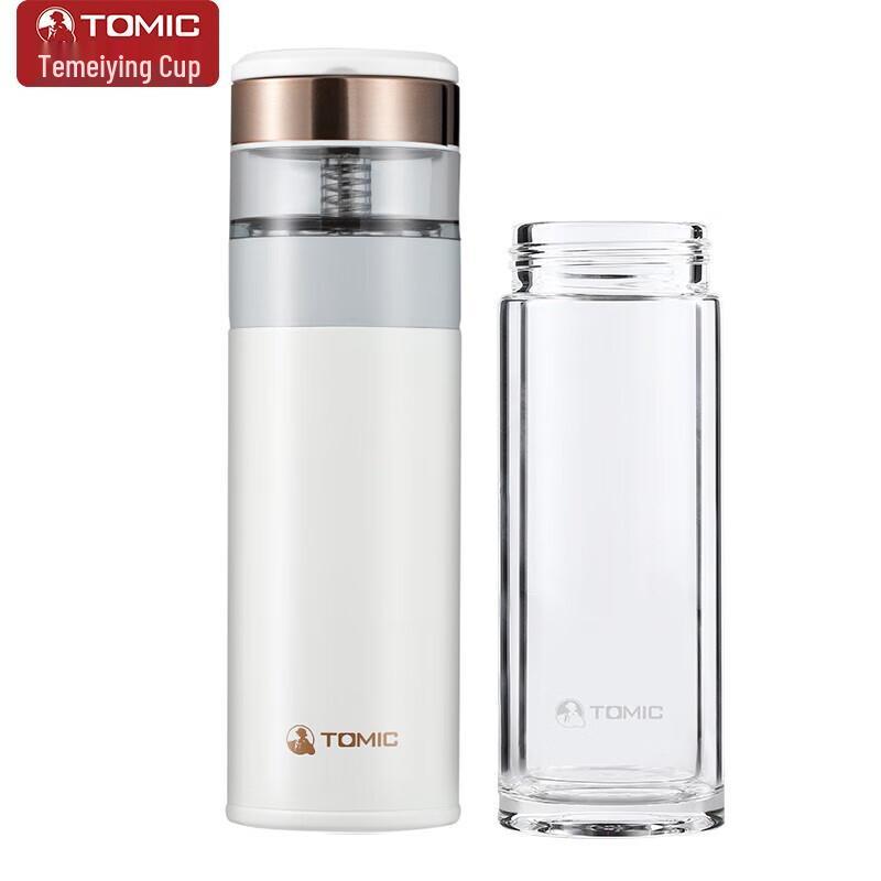 TOMIC Tea Infuser Bottle with Ceramic Liner