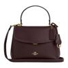 Emory 25 Ferramenta Metallica Borsa a Spalla Tracolla Pelle Liscia Media da Donna Marrone