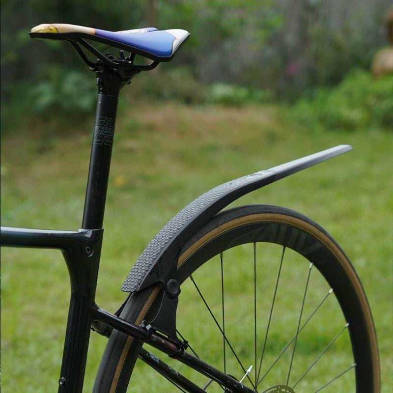 Adjustable Bicycles Mudguard Thicken Wide Front/Rear Mud Guards Quickly Release Bike Mudguard for Mountain Bike Enduring