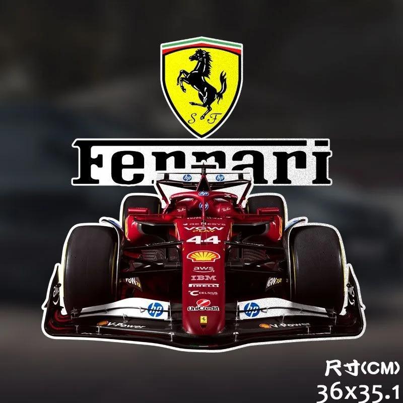 Personalized Reflective Car Body Sticker Racing Decorative Decal For Ferrari F430 Stradale Roma 488 Spider SF90 F80 Competizione JB1
