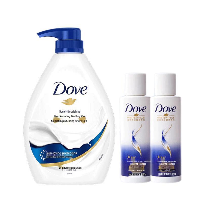 

Dove Deep Nourishing Shower Milk & Shampoo Set