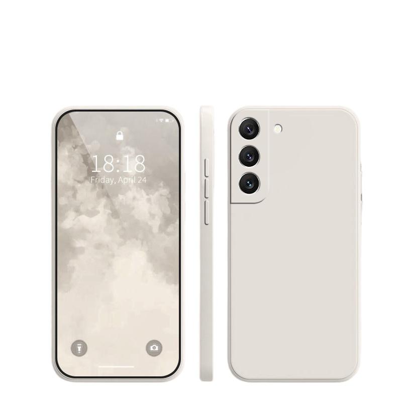 Luxus Flüssigsilikon Weiche Handyhülle Für Samsung Galaxy S26 S25 Edge S24 S23 S22 S21 S20 Ultra S24 FE Plus 20 Ultra Abdeckung