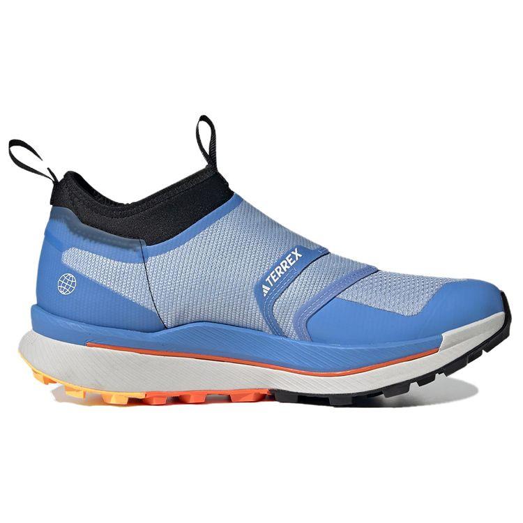 Adidas Terrex Agravic Pro Trail Blue Dawn Impact Orange Men Sneakers Blue-Fusion HR1079