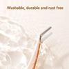 1 Pcs Eyelash Tweezers Extension Stainless Steel Superhard Tweezers With Fiber Tips High Precision Anti-Static Tweezers