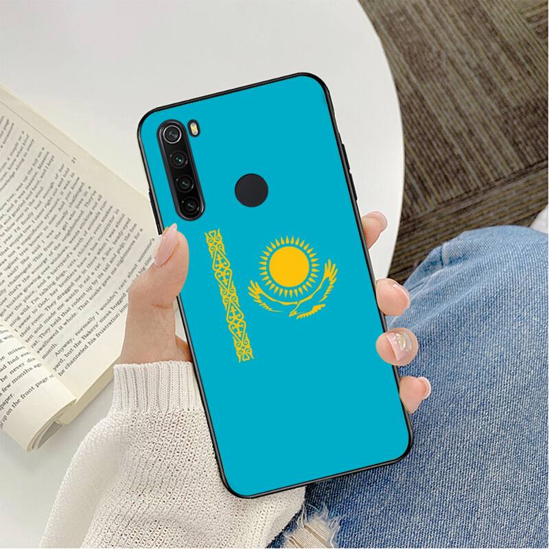 Kazakhstan Flag Phone Case For Redmi K20 4X GO for Redmi 6pro 7 7A 6 6A 8 5plus Note 9 Pro Capa