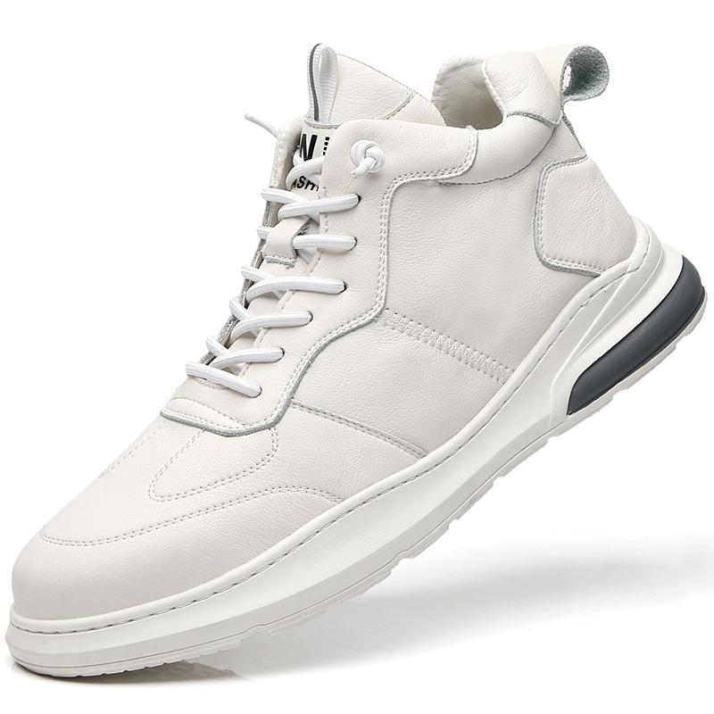 Fashion Casual high top board shoes for men Comfortable and trendy high-quality styles daily work Office Leisure outdoor shoes New Youth