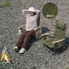 TIMBER RIDGE Outdoor Klappbarer 3-stufiger Verstellbarer Lagerfeuer Schwer Entflammbar Niedrig Tragbar Belastbarkeit Holz Grillstuhl, Stuhl, Stuhl, Stuhl, Stuhl,