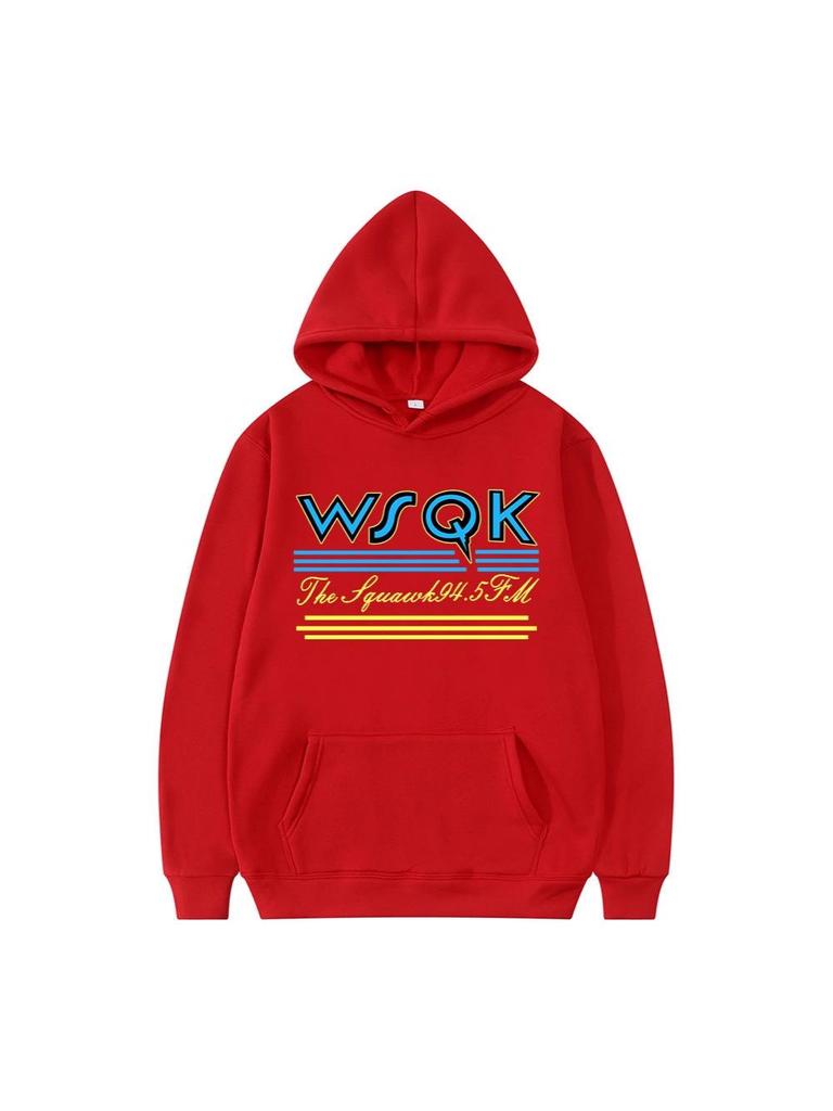 Dustin Henderson Roter Hoodie Kostüm - Stranger Things Anime Cosplay für Herbst/Winter