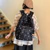 Schoolbag Korean Small Fresh Schoolbag Female College Student Simple Star Backpack Lightweight Large Capacity High School Backpack