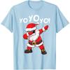 Dabbing Santa Claus Funny Xmas Dab Dance Boys Men Christmas T-Shirt